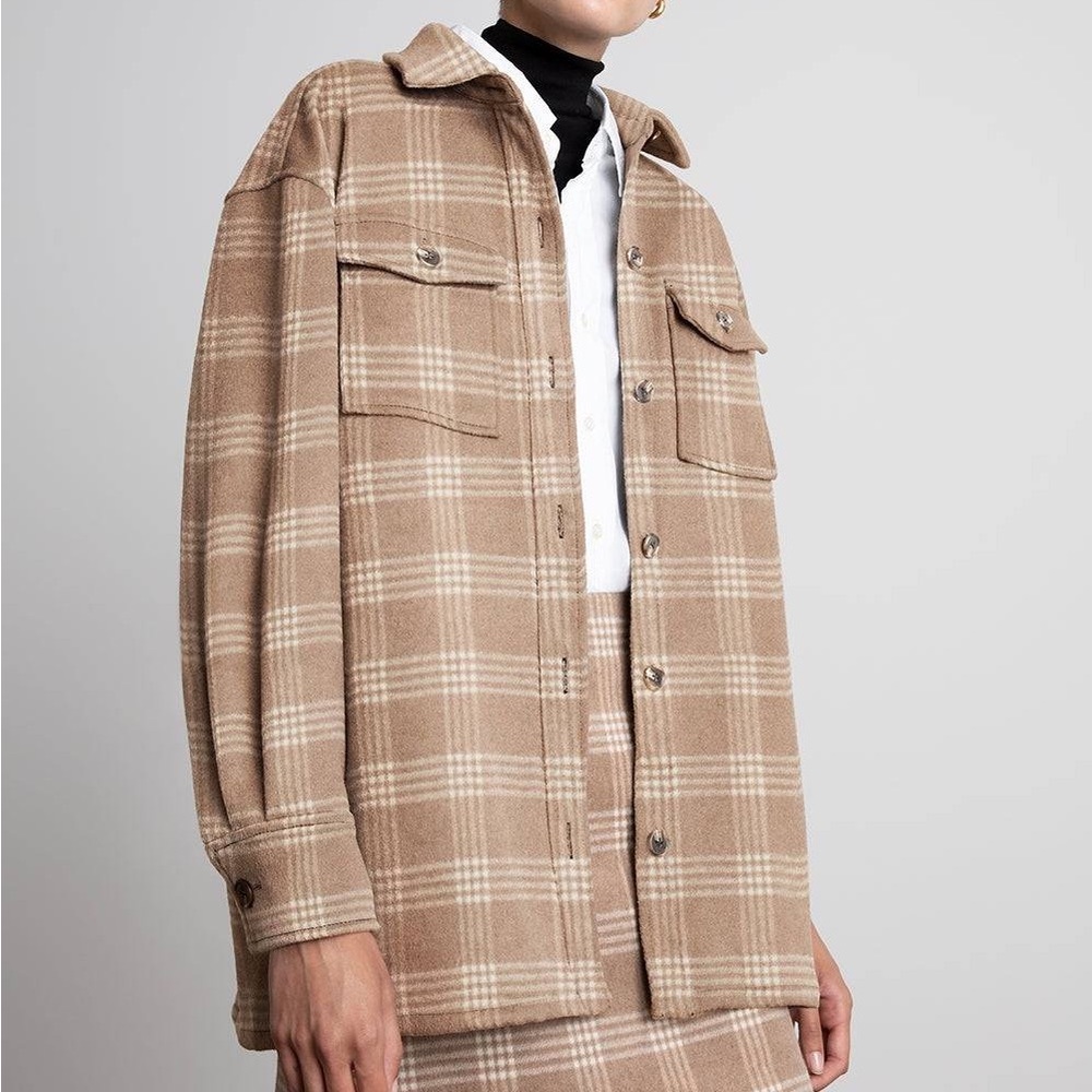 Plaid shacket